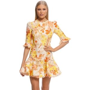 Zimmerman flutter mini dress size 1